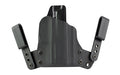 BlackPoint Tactical, Mini Wing IWB, Inside Waistband Holster, Fits Sig P365 X-Macro, Right Hand, Leather & Kydex Construction, Black