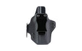 BlackPoint Tactical, Dual Point Inside Waistband Holster, Fits Sig P365 AXG Legion, Black Kydex & Leather, 1.75" Metal Strut Loop