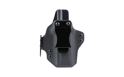 BlackPoint Tactical, Dual Point Inside Waistband Holster, Fits Sig P365 AXG Legion, Black Kydex & Leather, 1.75" Metal Strut Loop