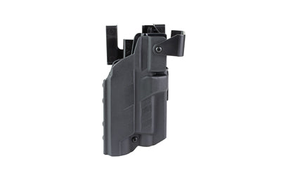 BlackPoint Tactical, Enhanced Duty Holster - Light Compatible, Outer Waistband Duty Holster, Fits GLOCK 19/45 with Light, Right Hand, Kydex Construction, Black, Includes (3)-Shims and Drop Offset Mount