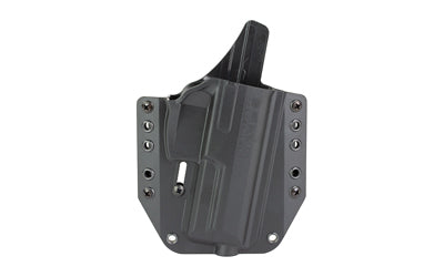 Bravo Concealment, BCA, OWB Concealment Holster, 1.5" Belt Loops, Fits HK VP9/VP9 Tactical, Right Hand, Black, Polymer, Does not fit VP40