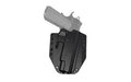 Bravo Concealment, BCA, OWB Concealment Holster, 1.5" Belt Loops, Fits 1911 4.25"-5" Rail/No Rail, Full Size, Right Hand, Black, Polymer