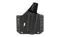 Bravo Concealment, BCA, OWB Concealment Holster, 1.5" Belt Loops, Fits Glock 43/43X/43X MOS, Right Hand, Black, Polymer, Does not fit Glock 48
