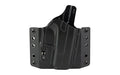 Bravo Concealment, BCA, OWB Concealment Holster, 1.5" Belt Loops, Fits Glock 42, Matte Finish, Black, Polymer Construction, Right Hand