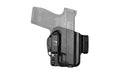 Bravo Concealment, Torsion, IWB Concealment Holster, Waistband Clips, S&W M&P Shield 9/40, Right Hand, Black, Polymer
