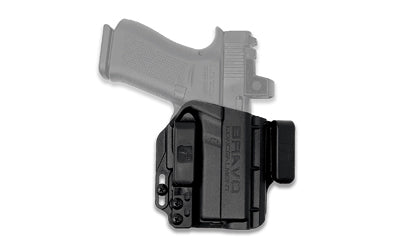 Bravo Concealment, Torsion, IWB Concealment Holster, Waistband Clips, Fits Glock 43/43X/43X MOS, Right Hand, Black, Polymer