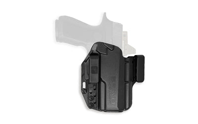 Bravo Concealment, Torsion, Inside Waistband Concealment Holster, Waistband Clips, Fits Sig P320 9/40, X-Compact/Carry, Matte Finish, Black, Polymer Construction, Right Hand