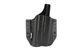 Bravo Concealment, BCA Light Bearing, OWB Concealment Holster, 1.5" Belt Loops, Fits GLOCK  17/19/22/31/47 w/Streamlight TLR-1, Right Hand, Black, Polymer, Does not fit Glock Gen 5 40SW