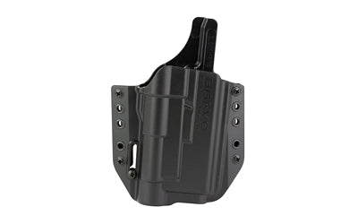 Bravo Concealment, BCA Light Bearing, OWB Concealment Holster, 1.5" Belt Loops, Fits GLOCK  17/19/22/31/47 w/Streamlight TLR-1, Right Hand, Black, Polymer, Does not fit Glock Gen 5 40SW