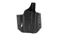 Bravo Concealment, BCA Light Bearing, OWB Concealment Holster, 1.5" Belt Loops, Fits Glock 19/19X/23/32/45 w/Streamlight TLR-7, Right Hand, Black, Polymer, Does not fit Glock Gen 5 40SW