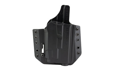 Bravo Concealment, BCA Light Bearing, OWB Concealment Holster, 1.5" Belt Loops, Fits Glock 19/19X/23/32/45 w/Streamlight TLR-7, Right Hand, Black, Polymer, Does not fit Glock Gen 5 40SW