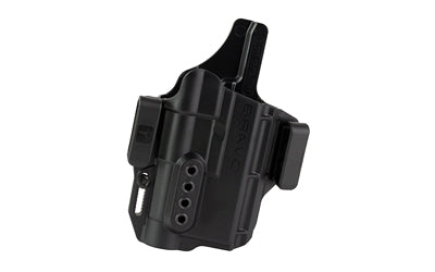 Bravo Concealment, Torsion Light Bearing, IWB Concealment Holster, Waistband Clips, Fits Glock 19/19X/23/32/45 w/Streamlight TLR-1, Right Hand, Black, Polymer, Does not fit Glock Gen 5 40SW