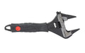 Borka, Suppressor Adjustable Wrench, Slim Jaw, 6", Steel Construction, Silver