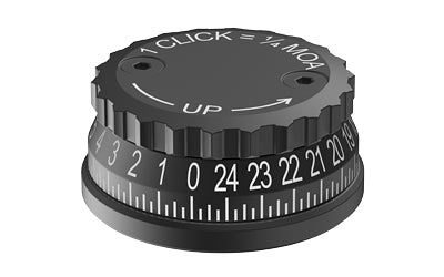 Burris Optics, Synergy Knob, Matte Finish, Black, Advanced Capped