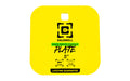 Caldwell, AR500 Rimfire/Handgun Gong, 1/4" Steel Target, 5" Square, Yellow