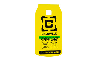 Caldwell, AR500, Soda Can Target, Steel Target, Yellow