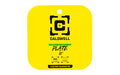 Caldwell, AR500 Rimfire/Handgun Gong, 1/4" Steel Target, 8" Square, Yellow