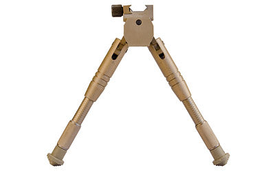 Caldwell, Prone Bipod, Attaches to Picatinny Rail, Aluminum, Fits AR Rifles, Desert Tan