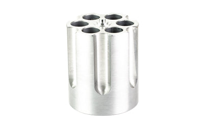 Caliber Gourmet, Revolver Cylinder Pen Holder, Aluminum, Silver
