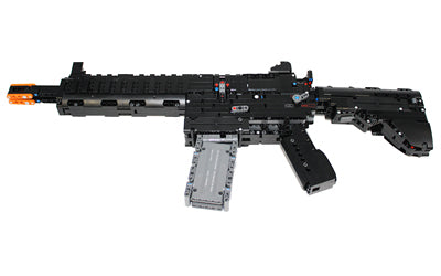 Caliber Gourmet, Building Blocks Machine Gun Toy, Multi Color
