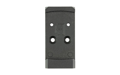 Calculated Kinetics, DOGTAG Optic Plate, Holosun K/RMSc Footprint, Fits CZ P10 and Shadow 2 Compact, Anodized Finish, Black
