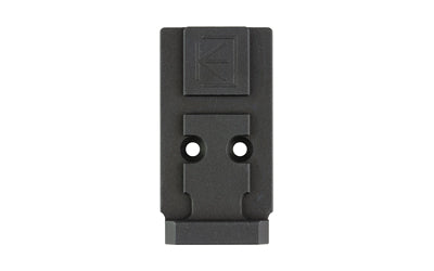 Calculated Kinetics, DOGTAG Optic Plate, ACRO P2 Footprint, Fits GLOCK M.O.S. (Not 43X), Anodized Finish, Black