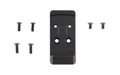 Calculated Kinetics, DOGTAG Optic Plate, Holosun K/RMSc Footprint, Fits GLOCK M.O.S. Models (Not 43X), Anodized Finish, Black
