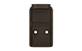 Calculated Kinetics, DOGTAG Optic Plate, For Holosun 509T, Fits S&W M&P 2.0, Anodized Finish, Black