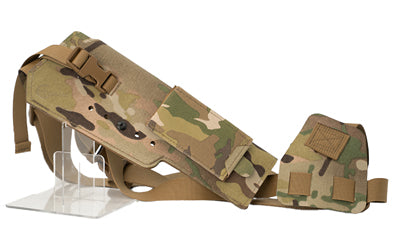 Cole-TAC, Varmint Wrangler XL, Chest Holster, Fits Most Full Size Pistols with Suppressors Attached and Weapon Mounted Light, MultiCam