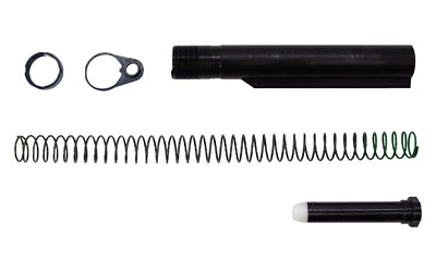 CMC Triggers, Mil Spec Buffer Tube Kit, Fits AR-15, Anodized Finished, Black