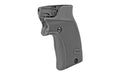 Crimson Trace Corporation, Defender Series, Accu-Grips Laser, Fits S&W J-Frame & Taurus 85, Black Finish