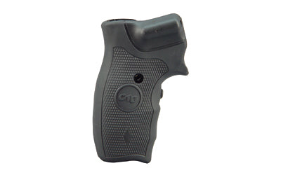 Crimson Trace Corporation, Hi-Brite LaserGrip, Fits S&W J Round Butt, Rubber Wraparound