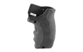 Crimson Trace Corporation, Hi-Brite LaserGrip, Fits S&W J-Frame, Black Finish, Rubber Wraparound, Green Laser