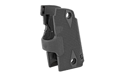 Crimson Trace Corporation, Hi-Brite Laser Grip, Fits Kimber Micro 9, Rubber Wraparound, Green Laser, Black Finish, User Installed