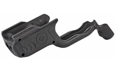 Crimson Trace Corporation, Laserguard,  Fits Smith & Wesson M&P 380EZ, 9EZ, and M&P 22 Compact, Front Activated, Red Laser, Black Finish