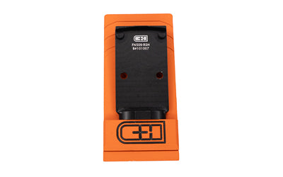 C&H Precision, V4, Optic Mounting Plate, For Optic Ready FN 509/510/545 to Holosun 407C/507C/507 Comp/508T, Trijicon RMR/SRO/RCR, C&H EDC-XL/COMP, Anodized Finish, Black