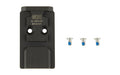 C&H Precision, V4, Optic Mounting Plate, Fits Glock MOS, Steiner MPS, Matte Finish, Black