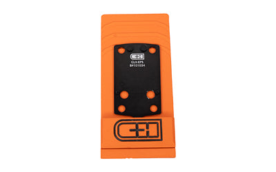 C&H Precision, V4, Optic Mounting Plate, Fits Glock 43x/48 MOS to Holosun EPS/EPS Carry, Anodized Finish, Black, Includes Mounting Hardware