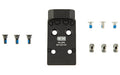 C&H Precision, Optic Mounting Plate, Fits HK VP9, Holosun EPS/EPS Carry/SCS Carry, Anodized Finish, Black