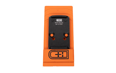 C&H Precision, V4, Optic Mounting Plate, For Converting Trijicon RMR Footprint to Holosun 407K/507K, Anodized Finish, Black