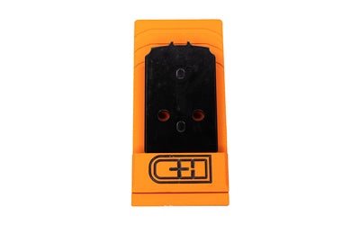 C&H Precision, V4, Optic Mounting Plate, For Sig P320 RX/Pro Series/AXG to Holosun 509T, Matte Finish, Black, Includes Mounting Hardware