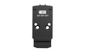 C&H Precision, Optic Mounting Plate, Glock Dovetail, Fits Optic Ready Sig Sauer P320 Legion, Trijicon RMR/SRO, Holosun 407C/507C/507Comp/508T & C&H EDC-XL/Comp, Anodized Finish, Black