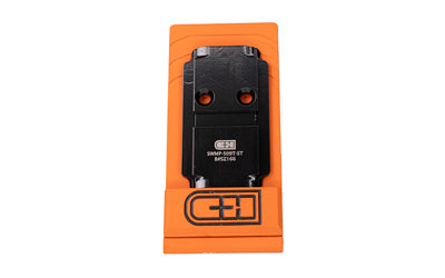 C&H Precision, V4, Optic Mounting Plate, For M&P Core 2.0 to Holosun 509T, Matte Finish, Black, Includes Mounting Hardware