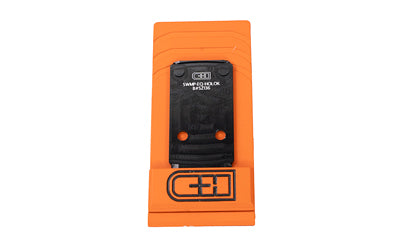 C&H Precision, V4, Optic Mounting Plate, For Equalizer/ M&P 5.7 to Holosun 507K/407K, Anodized Finish, Black