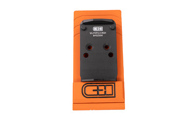 C&H Precision, V4, Optic Mounting Plate, For Walther PDP 2.0 to Trijicon RMR/SRO, Holosun 407C/507C/507Comp/508T/C&H EDC-XL/COMP, Anodized Finish, Black