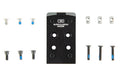 C&H Precision, Optic Mounting Plate, Fits Walther PDP 2.0 to Leupold Delta Point Pro and EOTech EFLX, Anodized Finish, Black