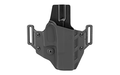 Crucial Concealment, Covert OWB, OWB Holster, Right Hand, Kydex, Black, Fits Glock 19