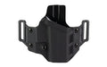 Crucial Concealment, Covert OWB, Outside Waistband Holster, Right Hand, Kydex, Black, Fits Glock 43/43X