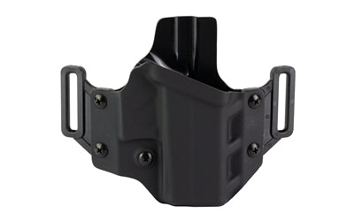 Crucial Concealment, Covert OWB, Outside Waistband Holster, Right Hand, Kydex, Black, Fits Glock 43/43X