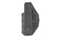 Crucial Concealment, Covert IWB, Inside Waistband Holster, Ambidextrous, Kydex, Black, Fits Glock 19